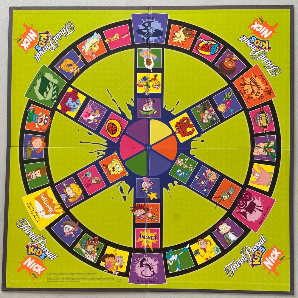 Trivial Pursuit for Kids Nick Edition - Picture 6 of 9